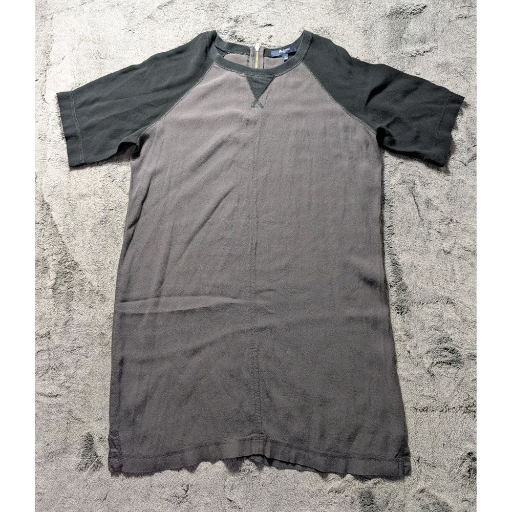 Madewell Short Sleeves Dress Women's Size Medium Gray